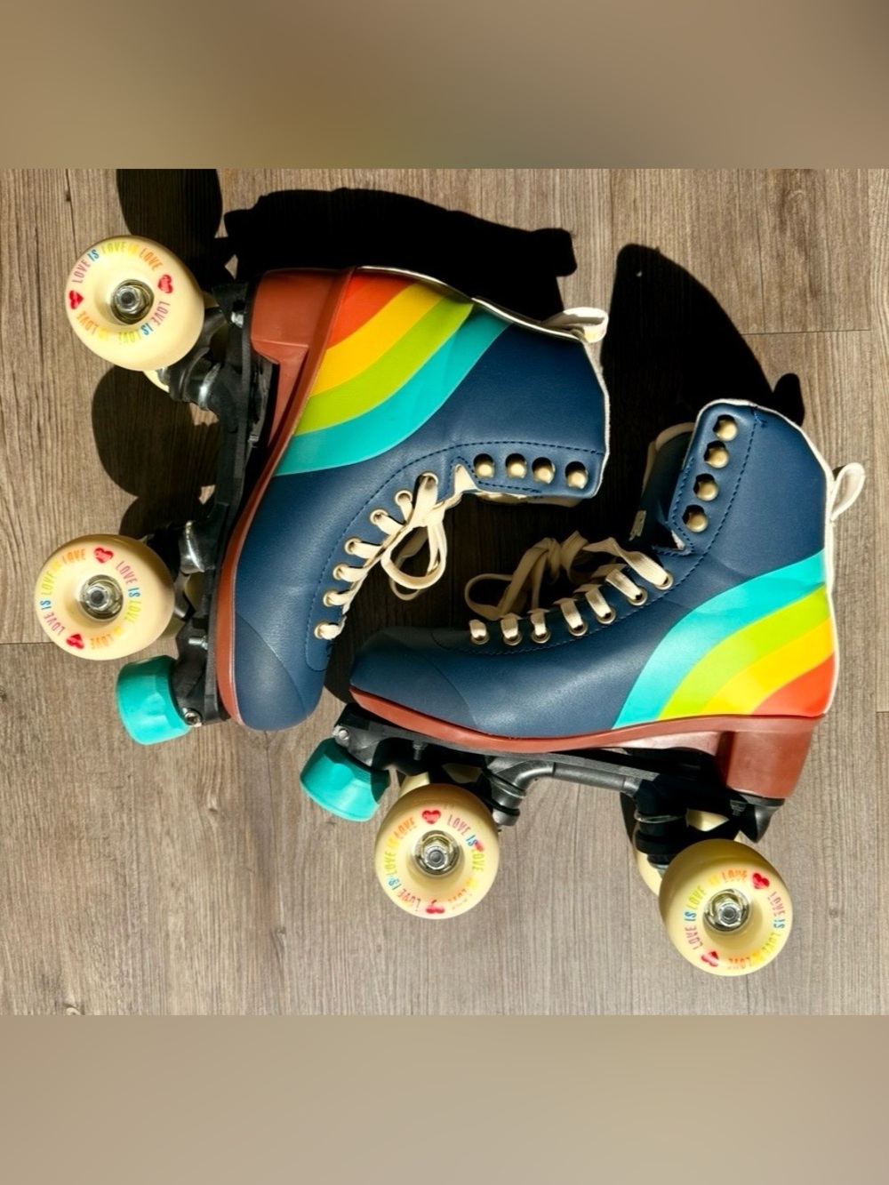 Chaya Love is Love Retro looking Roller Skates